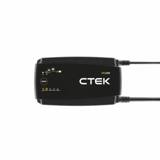 【CTEK】PRO25S 專業型智慧電瓶充電器(適用各式汽/輕油電/露營車/遊艇、鉛酸電瓶、充電器)