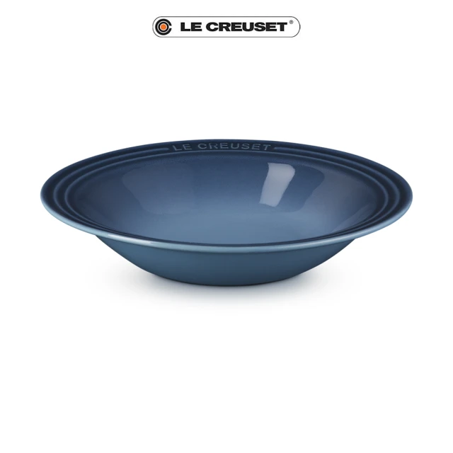 Le Creuset 瓷器東京款義麵盤25cm(水手藍)