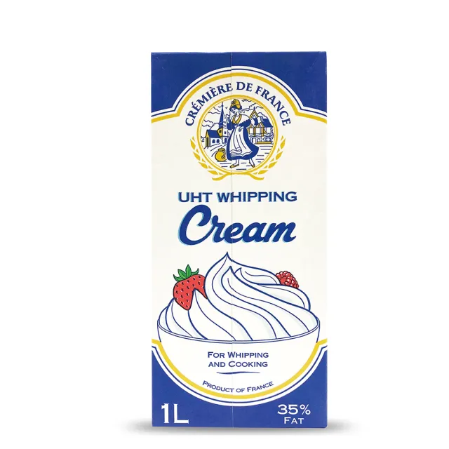 【Laita萊塔】法國 動物鮮奶油35.1% 1000ml(UHT Whipping Cream 效期20241213)