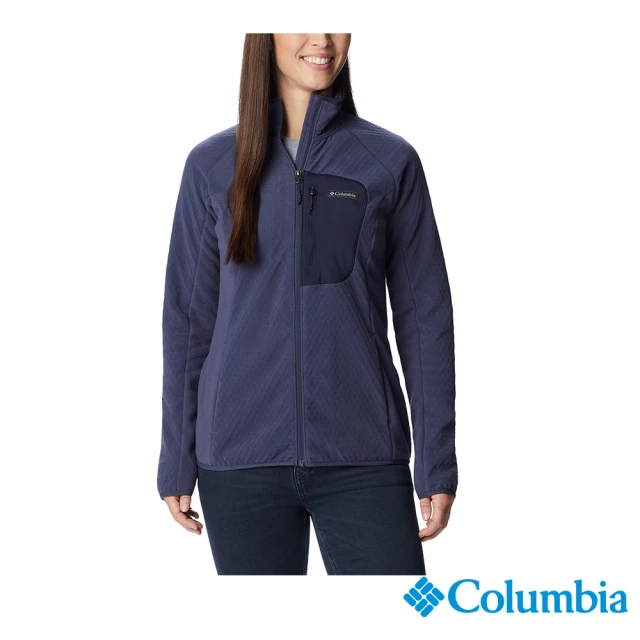 Columbia 哥倫比亞Columbia 哥倫比亞 女款-Omni-Heat Helix柔暖刷毛外套-深藍(UAR01420GY/HF)
