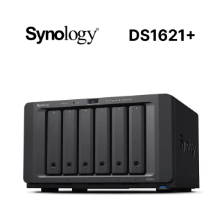 Synology 群暉科技Synology 群暉科技 搭HAT3300 8TB x2 ★ DS1621+ 6Bay NAS 網路儲存伺服器
