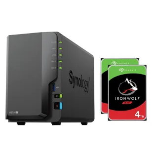 Synology DS215+ ＆ HDD 2T×2個(4T)-