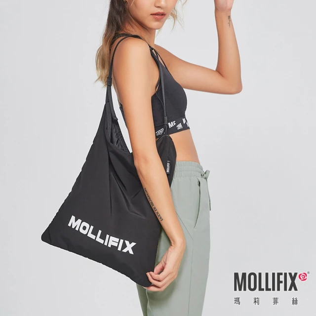 Mollifix 瑪莉菲絲 溫暖薄絨收腰長版圓領上衣、瑜珈上