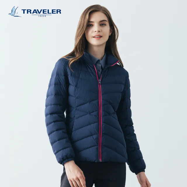 【TRAVELER 旅行者】女款撥水羽絨外套_232TR904(防撥水/羽絨外套)