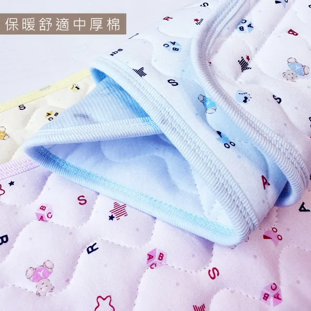 【Oluna 歐露娜】哈哈熊 中厚款 四季肚圍 M號(寶寶肚圍 幼童肚圍 寶寶防踢被 兒童腹卷)