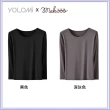 【YOLOMI】買一送一 莫代爾輕量保暖發熱衣-共2入(男發熱衣/女發熱衣：60支頂級莫代爾)