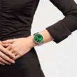 【SWATCH】金屬 BIG BOLD IRONY 系列手錶 FOREST FACE 金屬鍊帶 英倫綠 男錶 女錶 手錶 瑞士錶(47mm)
