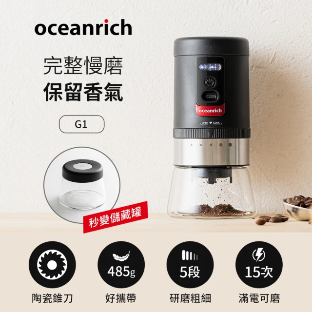 【Oceanrich】便攜電動磨豆機(OC-G1)