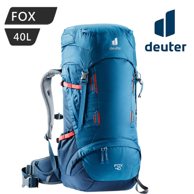 deuterdeuter FOX 拔熱透氣背包-藍/深藍 3611221(後背、登山、旅遊、攻頂、百岳、郊山、健行、登頂)