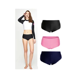 【泳衣果】平角褲韓風亮眼潛水游泳三角泳褲