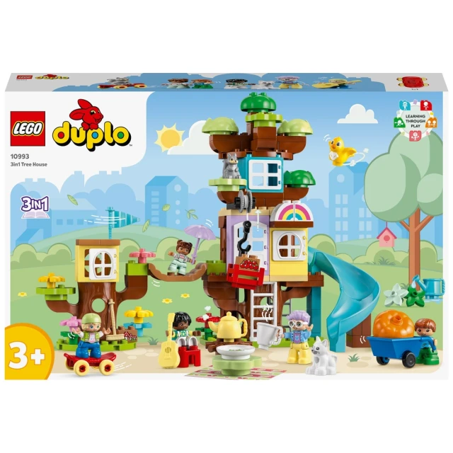 LEGO 樂高 10993 Duplo得寶系列 三合一樹屋(啟蒙玩具 兒童積木)