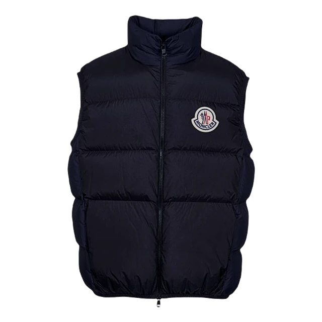 MONCLER 秋冬新款 男款 ALMAZ 立領羽絨背心-黑色/海軍藍色(2號USA-M、3號USA-L、4號USA-XL)