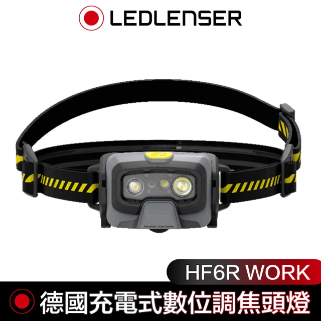 德國 Led Lenser HF8R WORK 充電式數位調