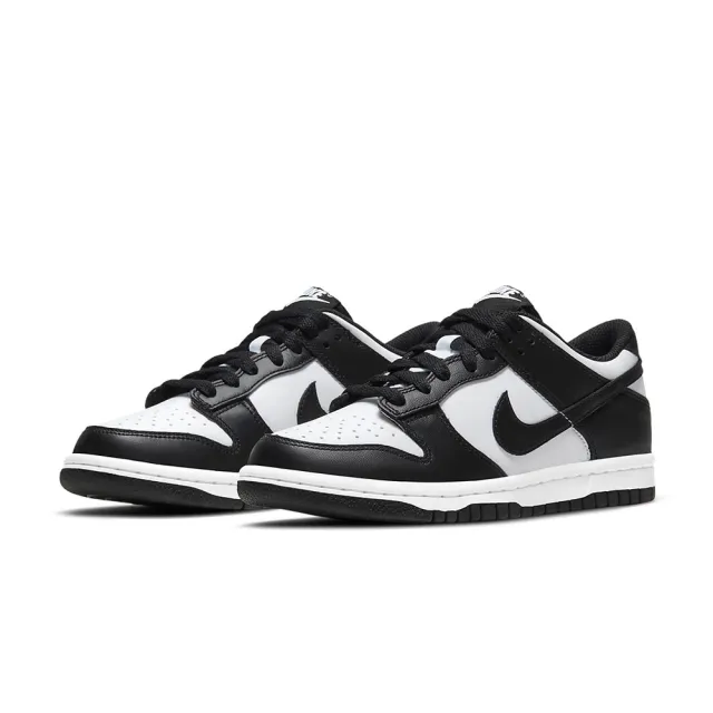 NIKE 耐吉】Nike Dunk Low GS Black 熊貓黑白大童(CW1590-100) - momo