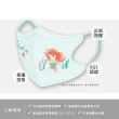 【ONEDER 旺達】10入x1盒-迪士尼 公主 童立體口罩-04(正版授權/台灣製造/兒童口罩)