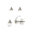 【MASSA-G 】Triangle三角密語純鈦耳環(一對)