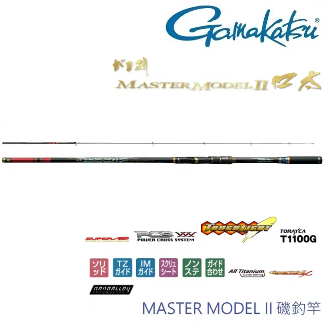 GAMAKATSU】MASTER MODEL II 口太M53 磯釣竿(公司貨) - momo購物網