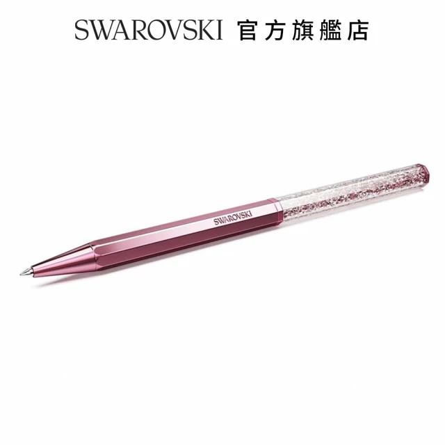 SWAROVSKI 施華洛世奇 Crystalline 圓珠筆八邊形 粉紅色 粉紅色漆面