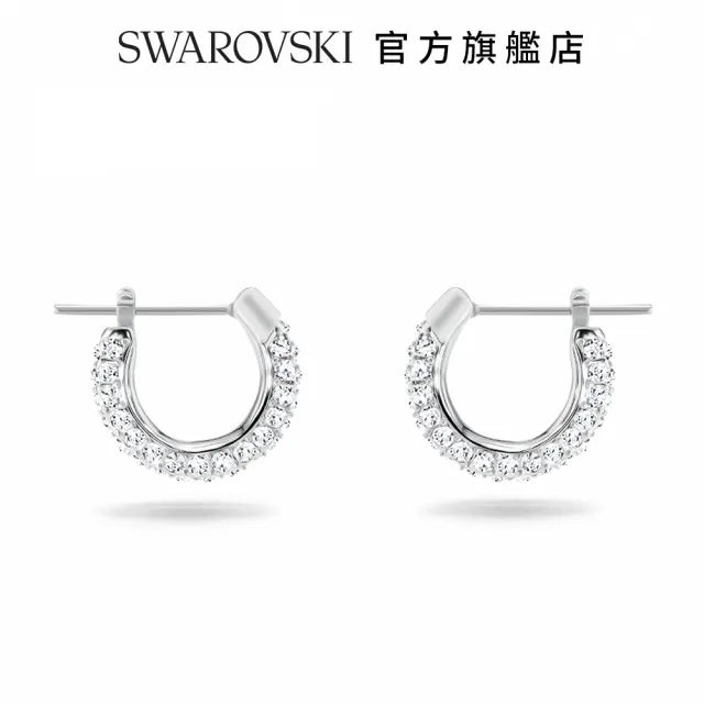 【SWAROVSKI 官方直營】Stone 時尚簡約穿孔耳環細碼 交換禮物