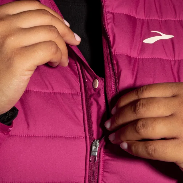 【BROOKS】女 Shield Hybrid 女保暖外套2.0_錦葵紫(221557679)