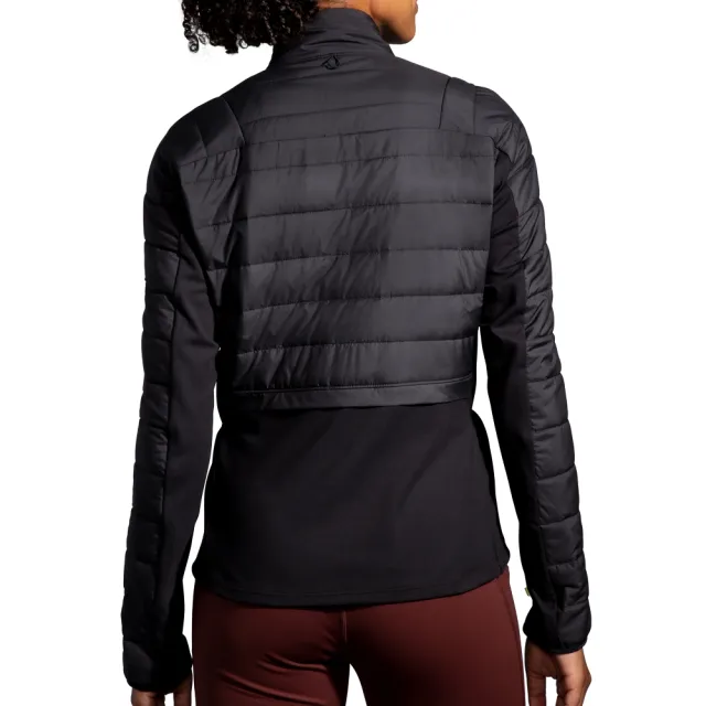 【BROOKS】女 Shield Hybrid 女保暖外套2.0_經典黑(221557001)