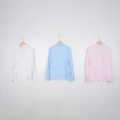 【MASTINA】剪裁設計正裝長袖襯衫(藍 白 粉/魅力商品)