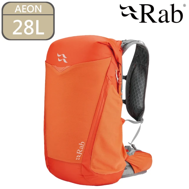 RAB AEON 健行多功能背包-爆竹橘 QAP-22-28(登山、背包、每天、旅遊、戶外)