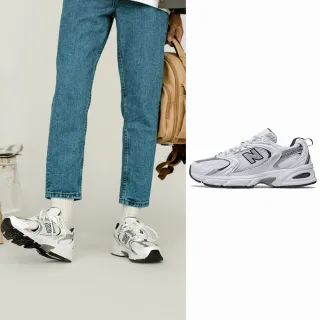 【NEW BALANCE】老爹鞋 運動鞋 530   女鞋 休閒鞋  韓系 銀灰 MR530SG