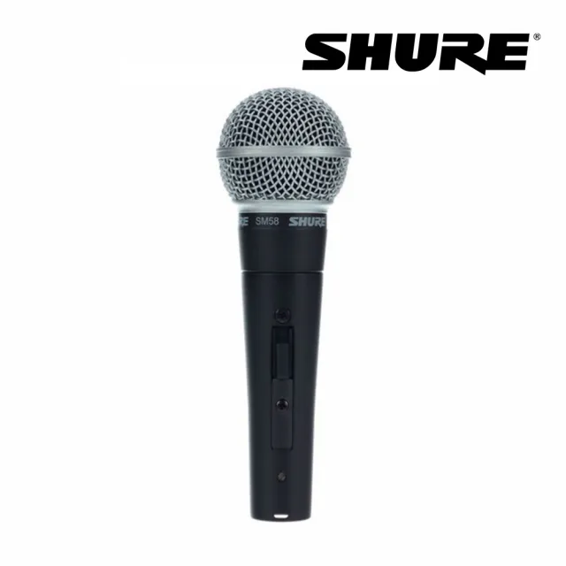 【SHURE】SM58S 動圈式麥克風(原廠公司貨 商品保固有保障)