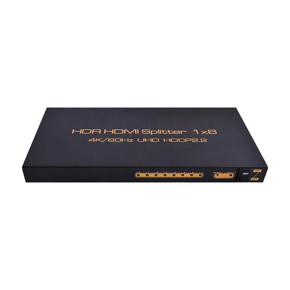 【DigiSun 得揚】UH818 4K HDMI 2.0 一進八出影音分配器