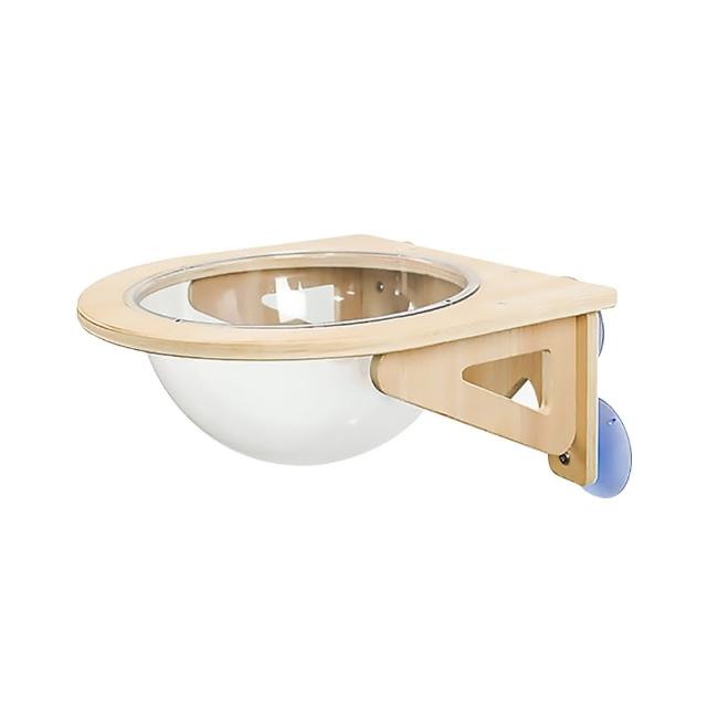 【Apet 愛佩寵物】太空艙貓跳台(耐重15kg 貓咪/喵星人/爬架/睡床/窗戶/吊床/跳臺/掛床/貓窩)