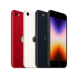 【Apple】A級福利品 iPhone SE3 128GB 4.7吋 2022版(贈空壓殼+玻璃貼)