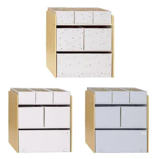 【3 Sprouts】玩具收納櫃 親子良品(3款可選)