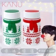 【Maxim】韓國 KANU 浪漫雪花聖誕保溫杯組(2入一組320ml)