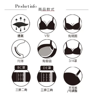 【Swear 思薇爾】迷蝶香系列B-E罩蕾絲刺繡集中包覆女內衣(黑色)