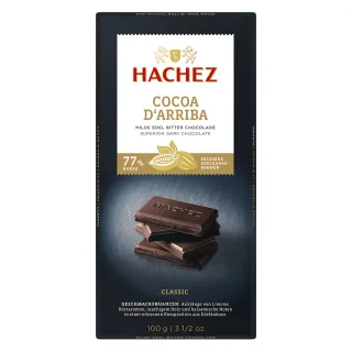 【HACHEZ】21389 古典巧克力77% 100g