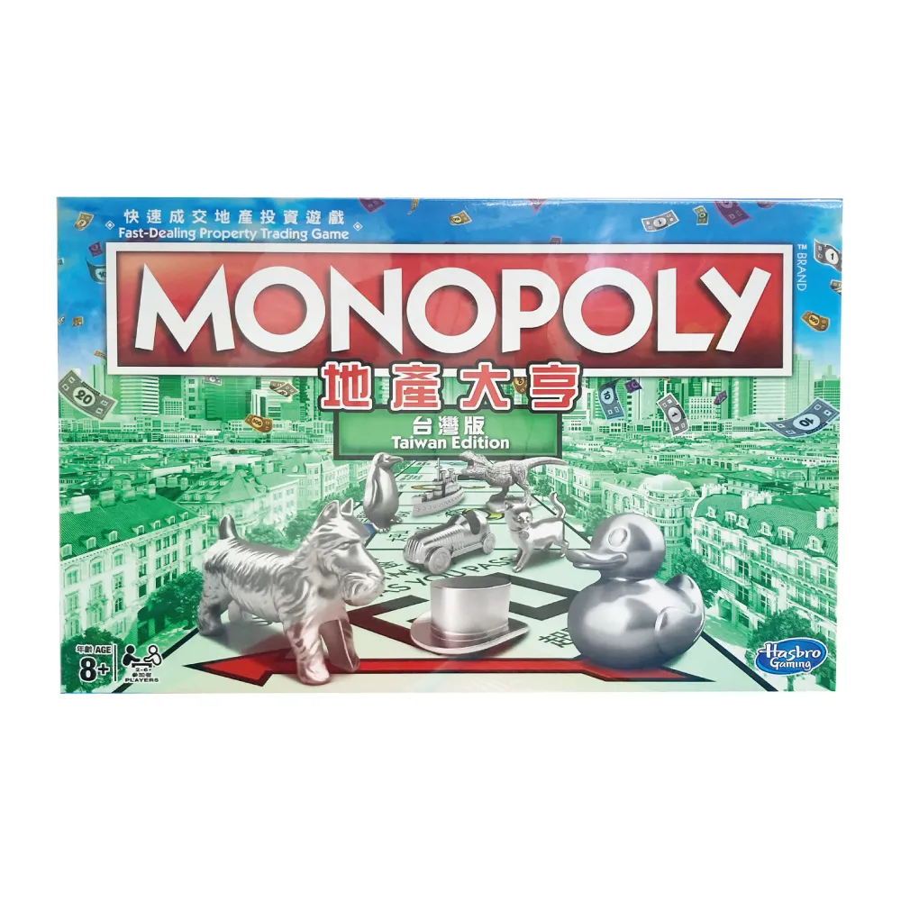 【ToysRUs 玩具反斗城】Monopoly地產大亨Monopoly經典 快速成交地產投資遊戲