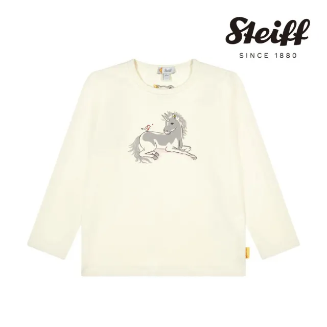 【STEIFF】熊頭童裝 獨角獸長袖T恤(長袖上衣)