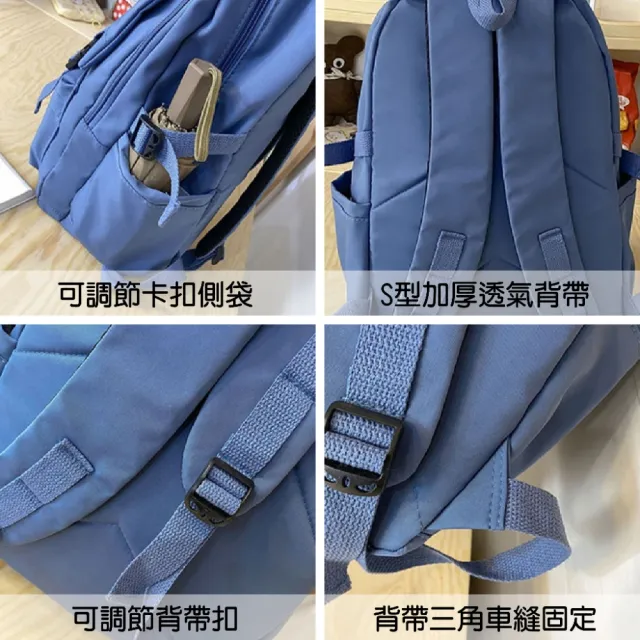 【NOOYA 野谷】雙11 歐美森林系休閒後背包(電腦後背包 男後背包 筆電後背包 電腦背包 商務後背 