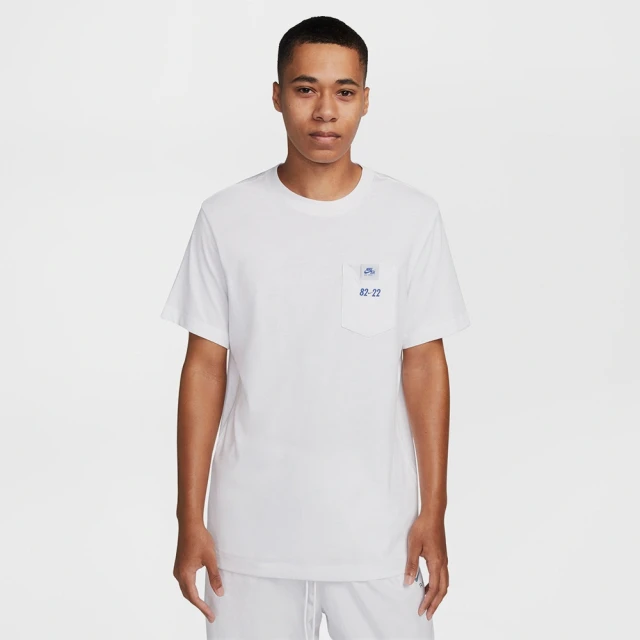 NIKE 耐吉 NSW TEE AF1 LBR 男款 休閒 短袖針織衫 白色(DX1082100)