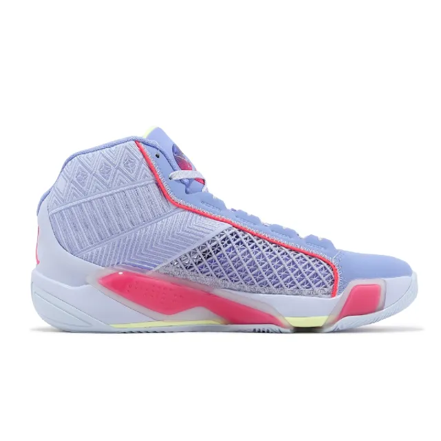 【NIKE 耐吉】籃球鞋 Air Jordan XXXVIII PF 男鞋 紫 藍 AJ38 喬丹 緩震 運動鞋(DZ3355-500)