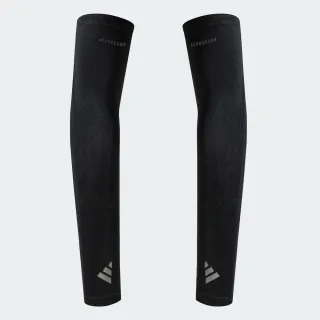 【adidas 愛迪達】A.rdy Sleeve 男女 袖套 臂套 運動 單車 慢跑 防曬 舒適 止滑 黑(HY4630)