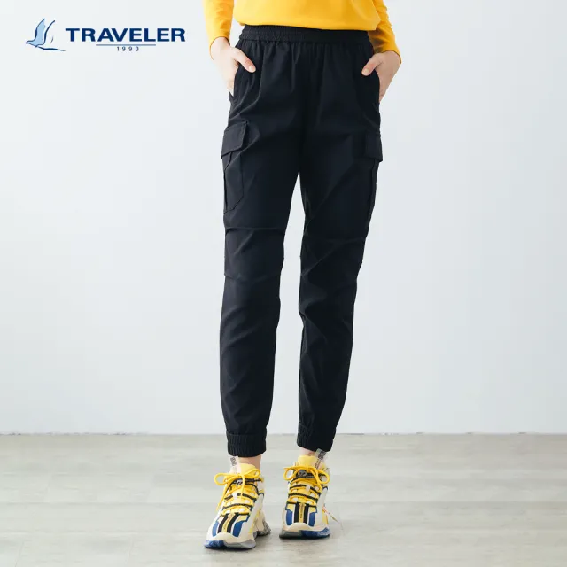 【TRAVELER 旅行者】女款彈性耐磨撥水九分褲＿232TR505(彈性/耐磨/撥水九分褲)