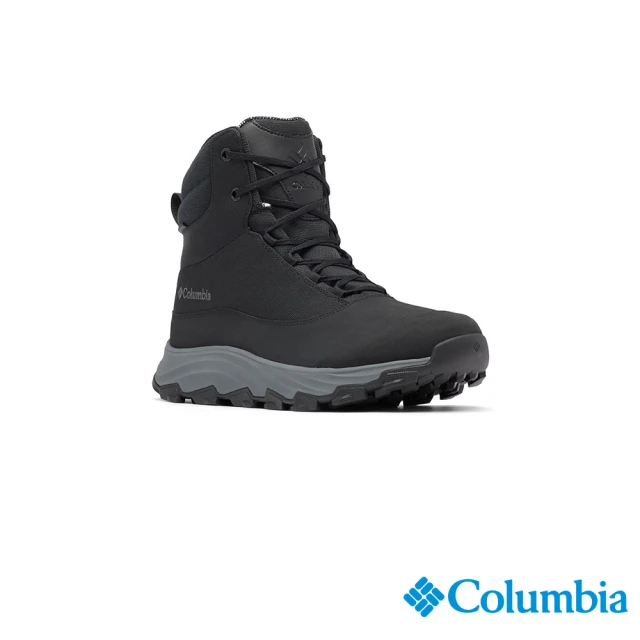 【Columbia 哥倫比亞官方旗艦】男款-EXPEDITIONIST PROTECT™Omni-Tech保暖防水登山鞋-黑色(UBM82870BK/HF)