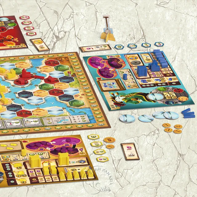 【新天鵝堡桌遊】大地新秘境TERRA NOVA(經典必備款/全家一起來/兩人也好玩)