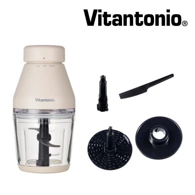 【Vitantonio】多功能食物調理機(奶油白)