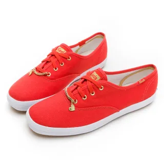 【Keds】CHAMPION 虎年限定鍊飾休閒鞋-紅(9221W113394)