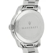 【MASERATI 瑪莎拉蒂】MASERATI瑪莎拉蒂 藍色經典商務日期顯示腕錶R8853121004(暗藍超跑不鏽鋼款)