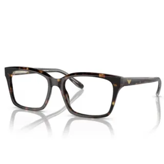 【EMPORIO ARMANI】亞曼尼 亞洲版 個性方框光學眼鏡 EA3219F 5879 深玳瑁色 公司貨