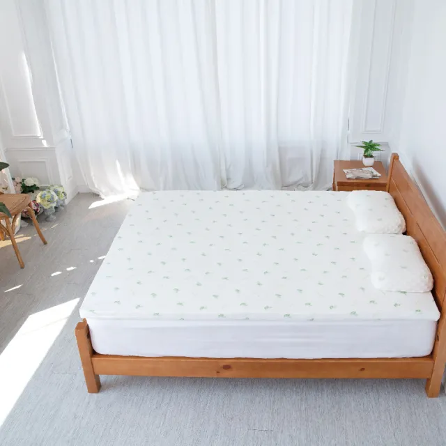 【Hokun】天然透氣乳膠床墊 雙人(加贈乳膠枕)